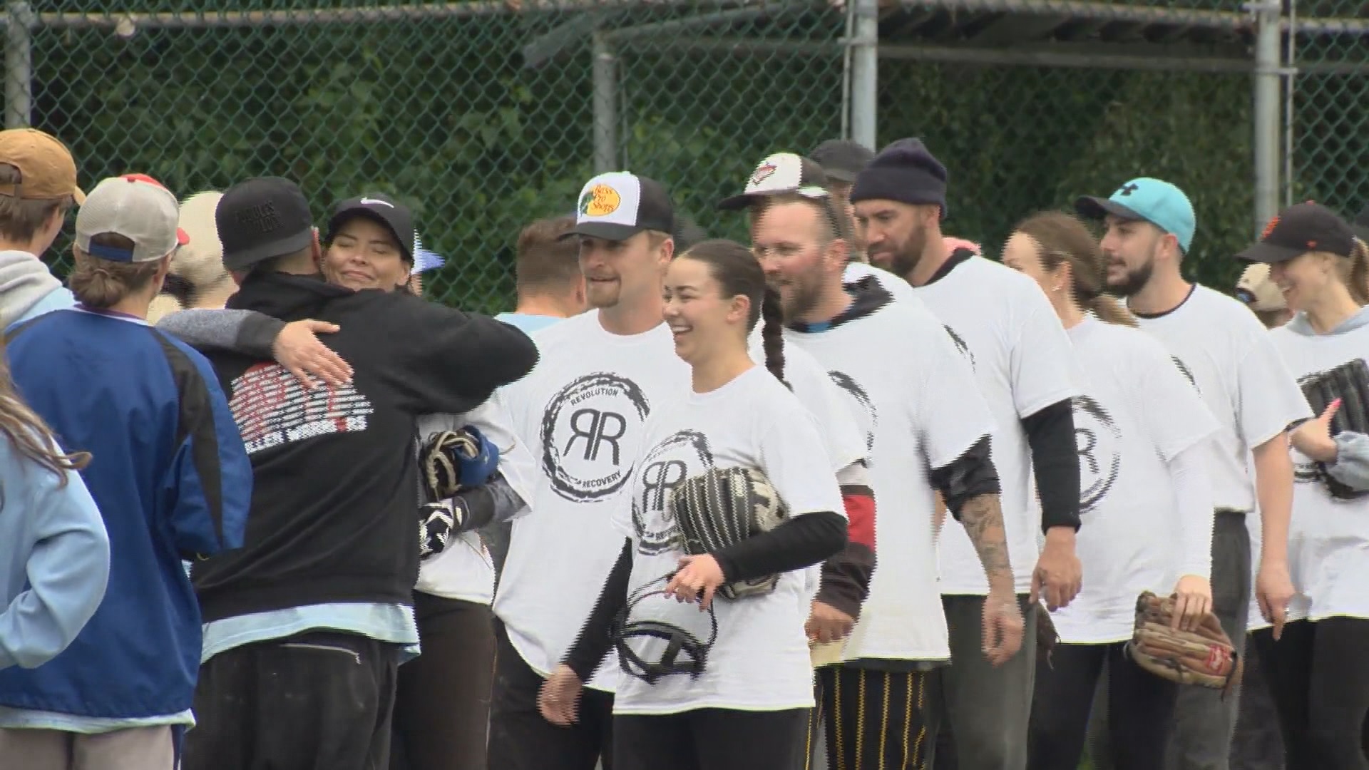 ‘We build family’: B.C. slo-pitch tournament highlights addiction recovery community
