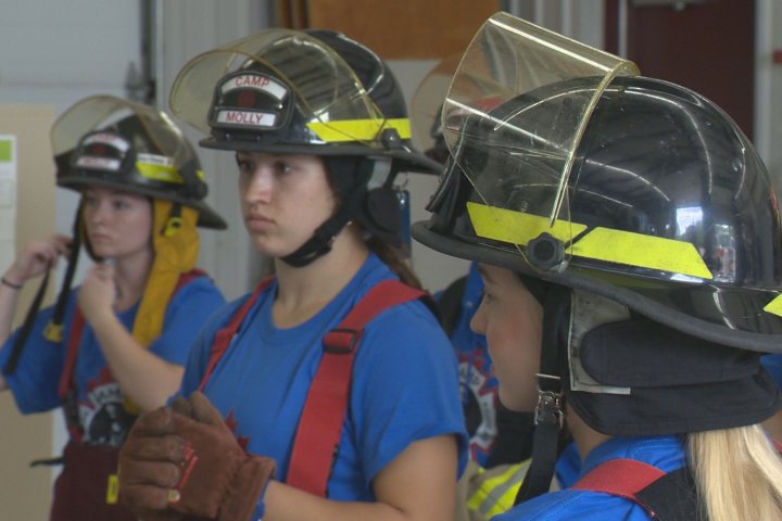 Camp in White City, Sask. targets inclusivity, female representation in firefighting