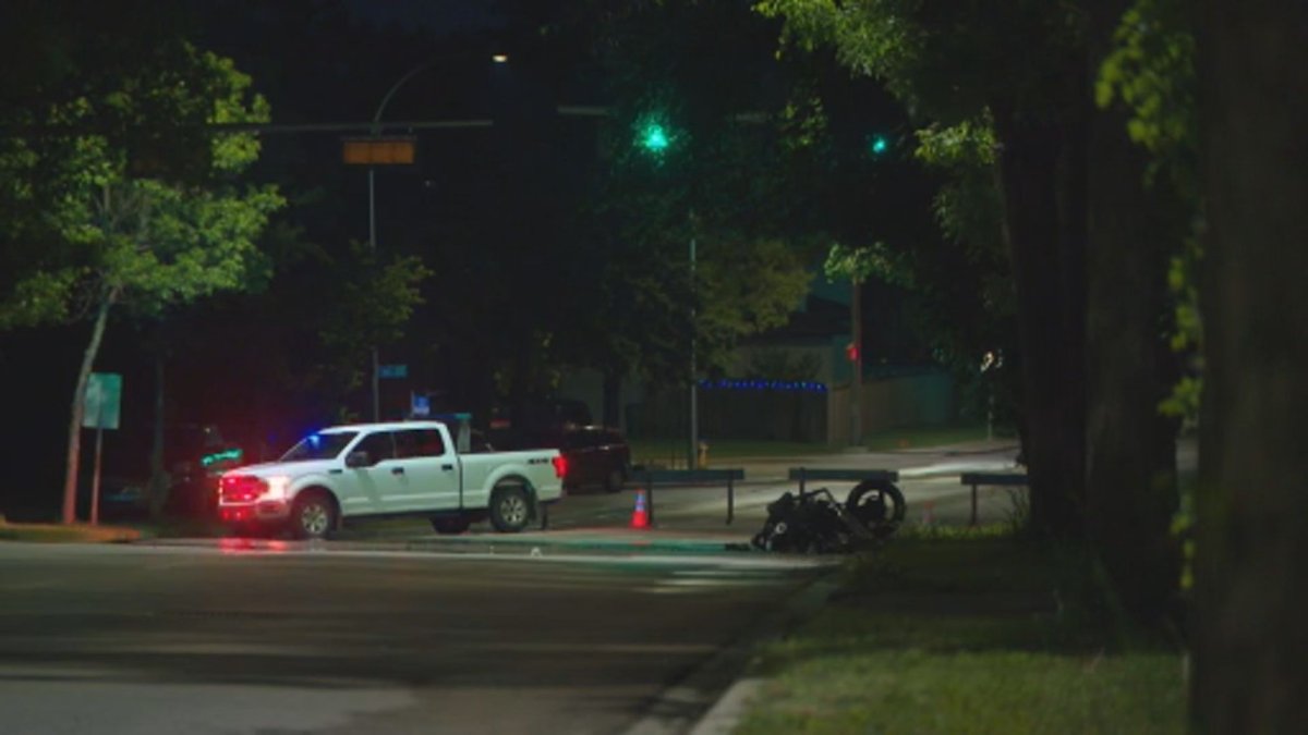 Fatal motorcycle crash on Connors Road at 90th Street.
