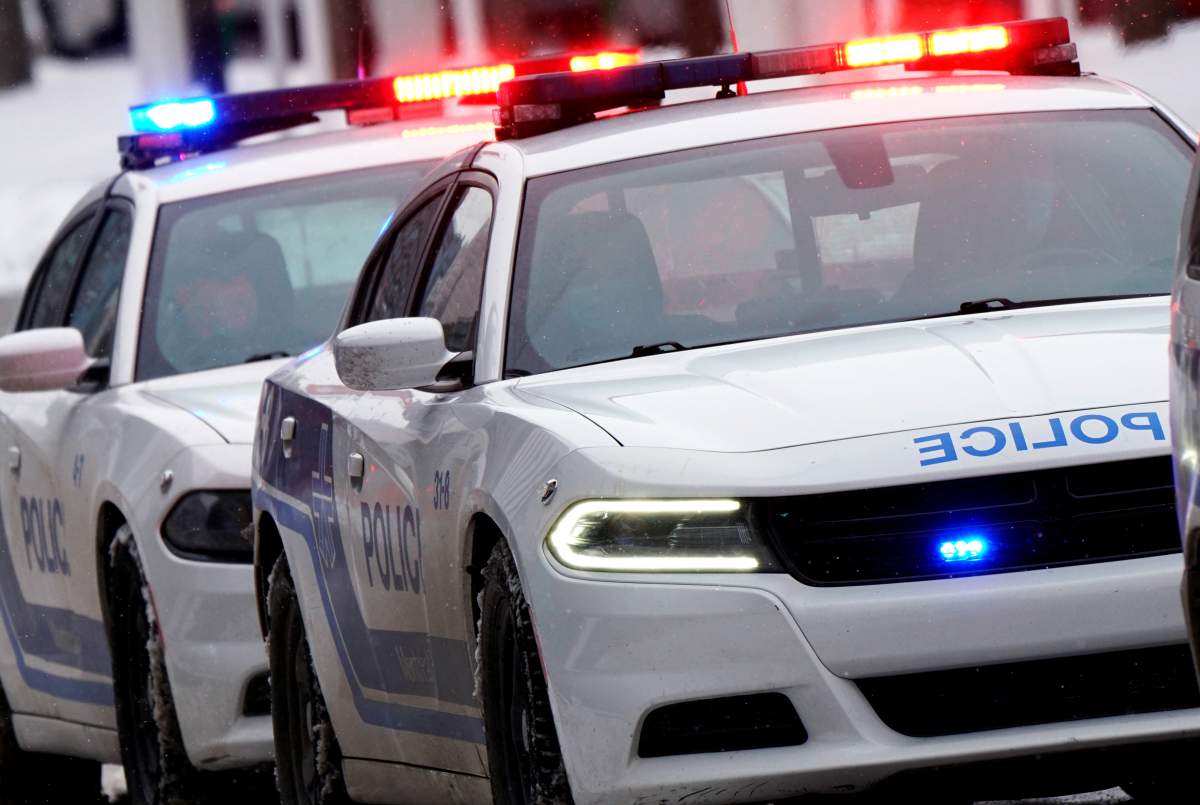 Police say she was conscious when she was taken to hospital. They were waiting on an update about her condition.