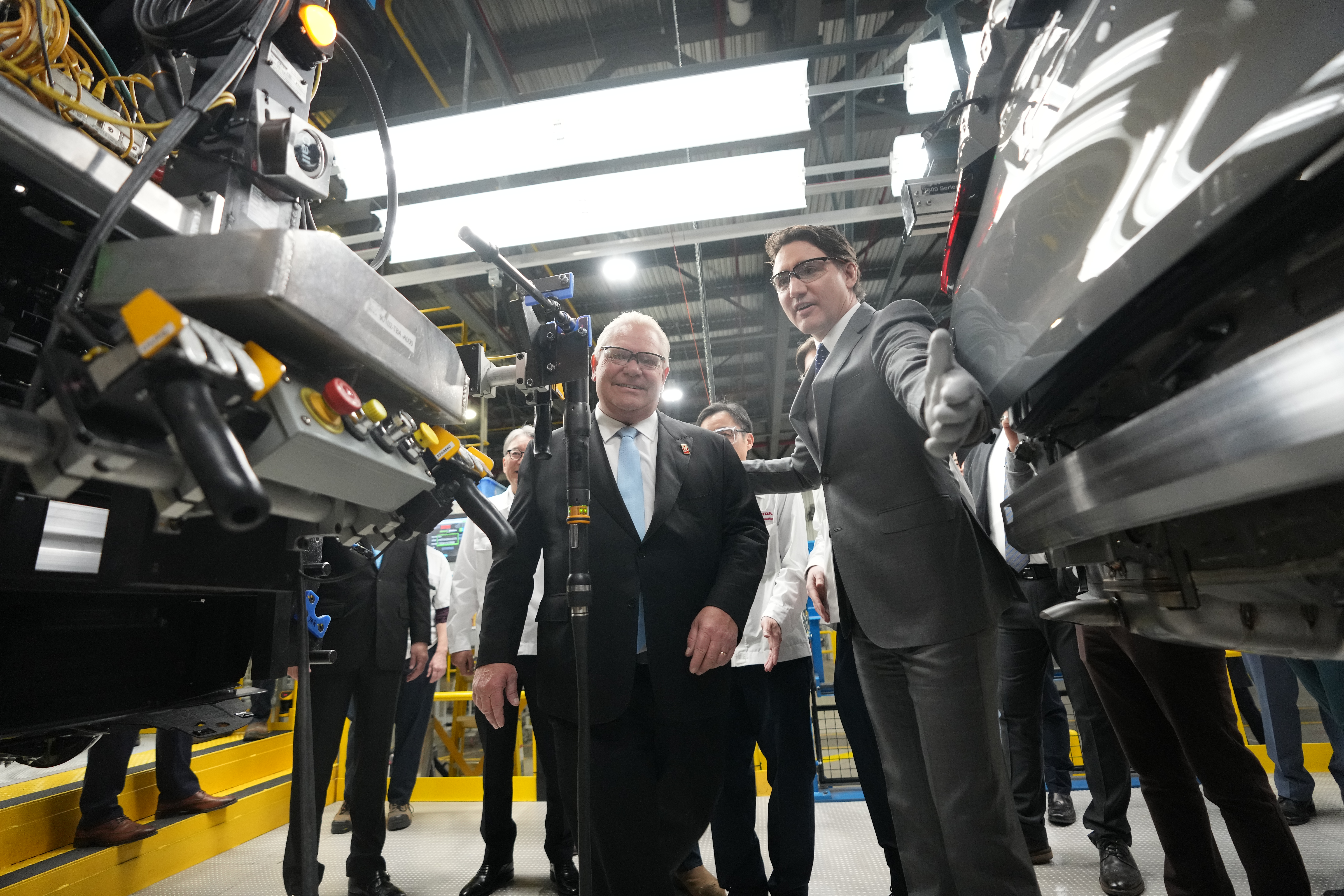 Doug Ford calls for tariffs on Chinese EVs: ‘We risk Ontario and Canadian jobs’