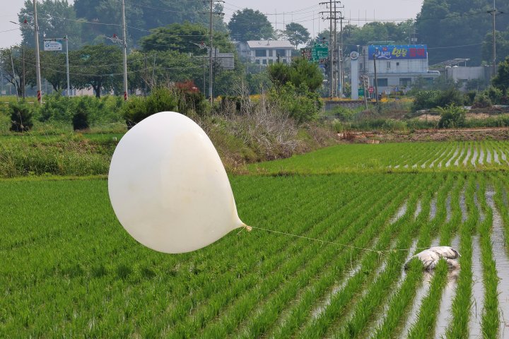 North Korea sending trash balloons again as tension grows with South Korea