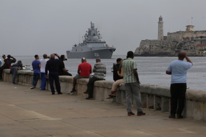 Cuba welcomes Russian warships carrying missiles, calls visit ‘standard practice’
