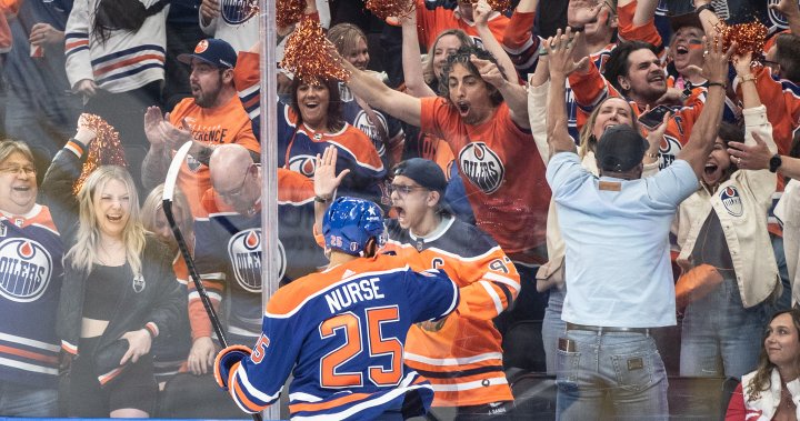 Les Oilers d’Edmonton forcent le cinquième match de la finale de la Coupe avec une défaite de 8-1