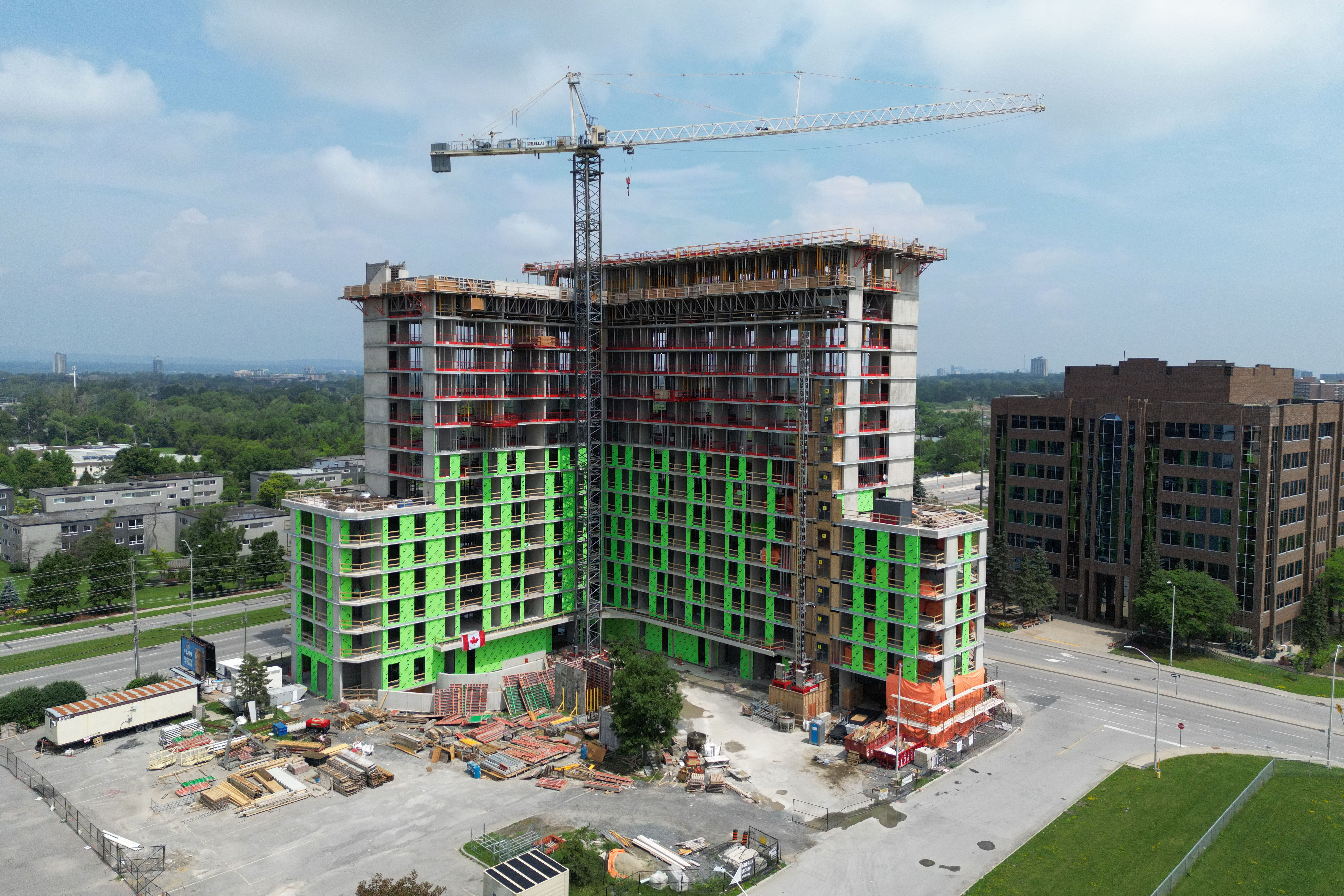 Секторът на жилищното строителство в Онтарио видя проблясък на добри