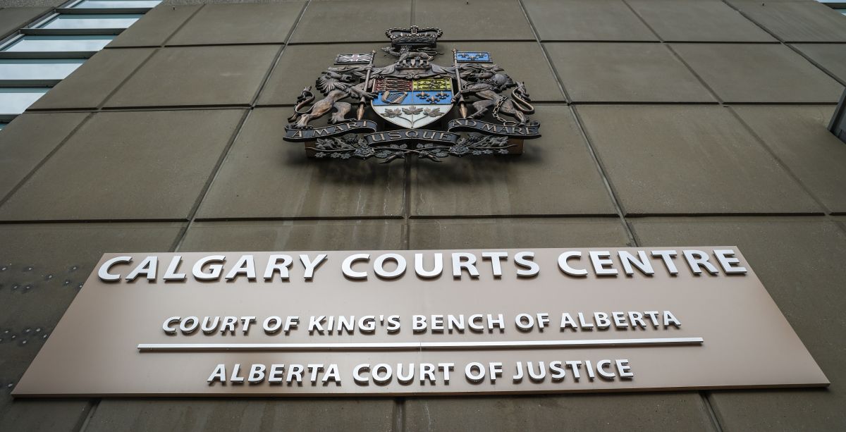 The Calgary Courts Centre pictured in Calgary, Monday, May 6, 2024.