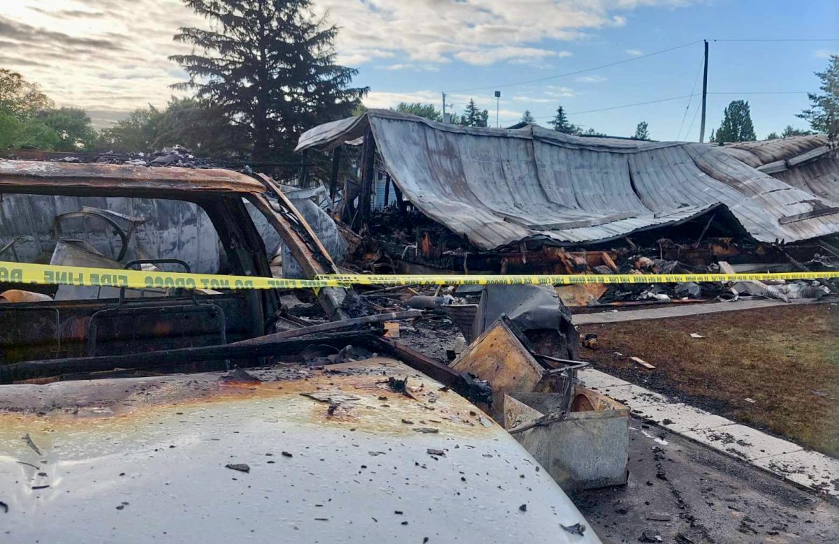 Fire destroys modular home at Joy Vista Estates in Kawartha Lakes