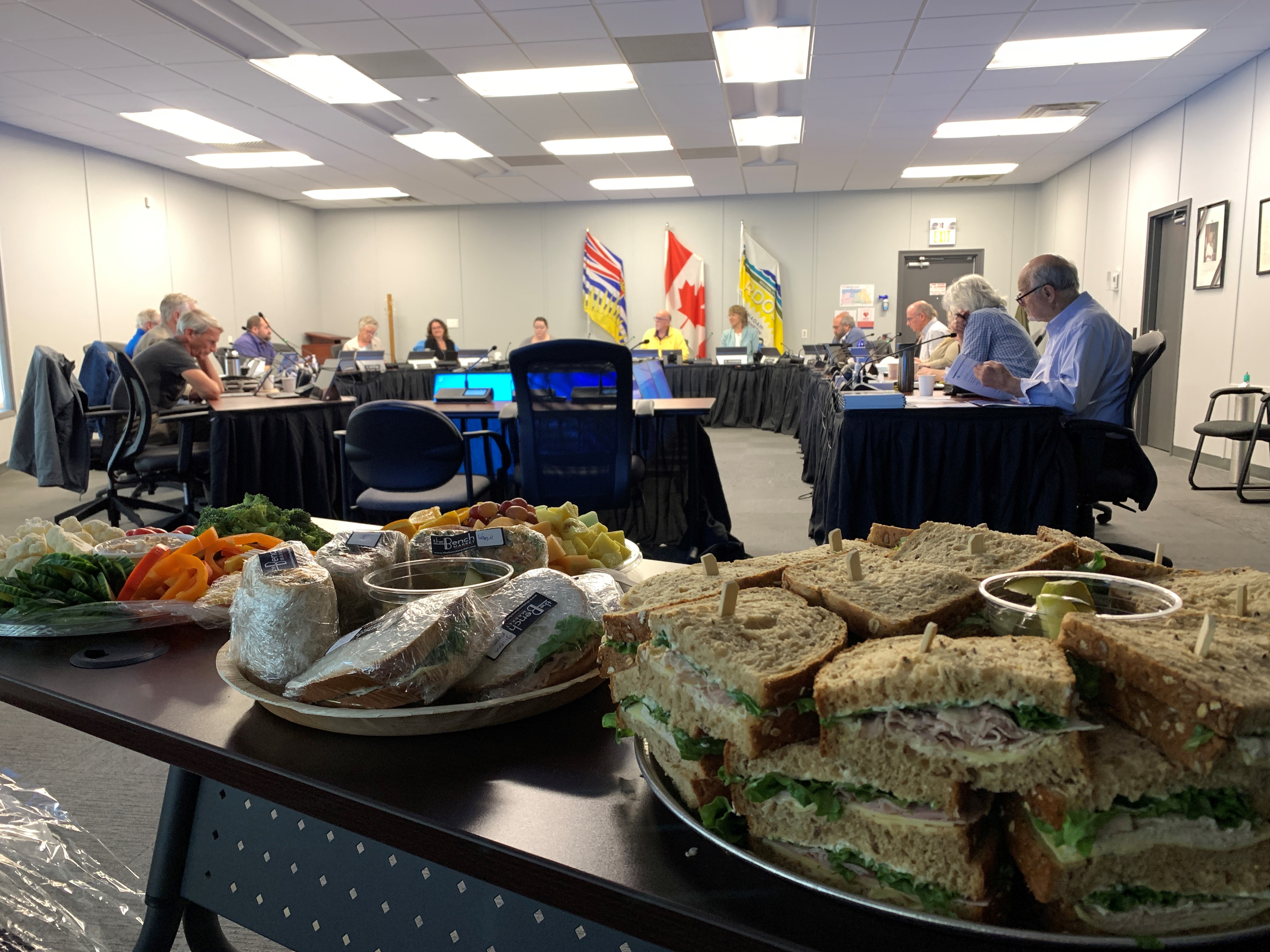 Okanagan regional board cancels taxpayer-funded catered food