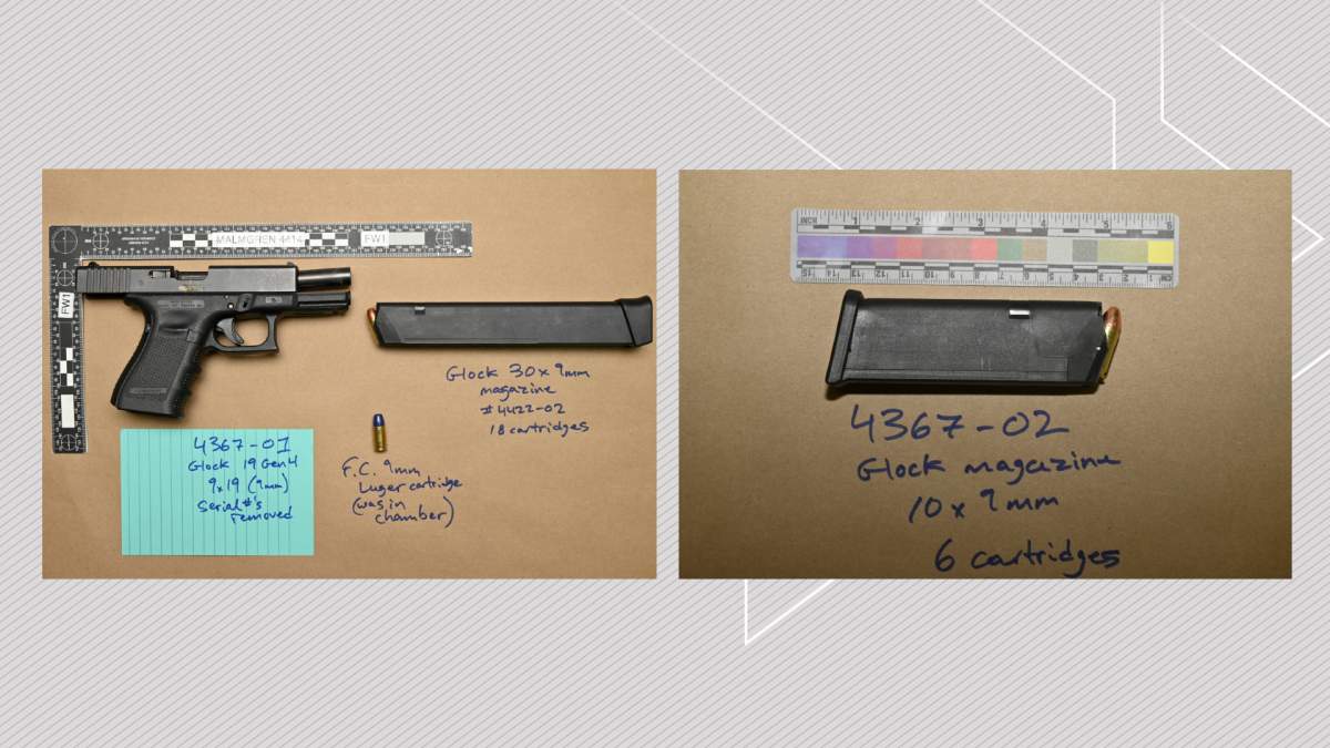 Reginald Kwame Boakye, 31, was carrying a loaded handgun and ammunition when he was arrested on Tuesday, June 25, 2024.