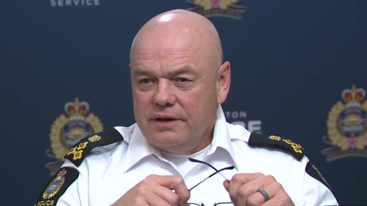 Edmonton police chief concerned with recent rise in traffic fatalities