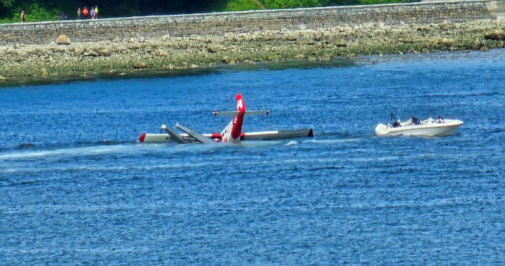 Plane collides with boat in Vancouver’s Coal Harbour; at least 2 injured