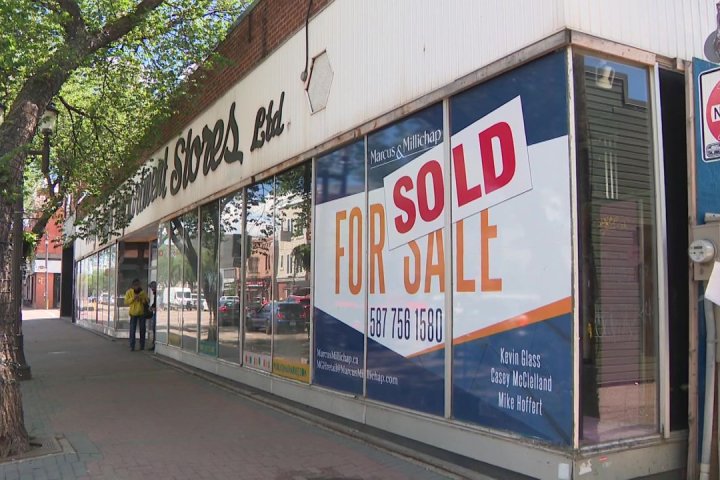 Edmonton Army and Navy building on Whyte Ave sold