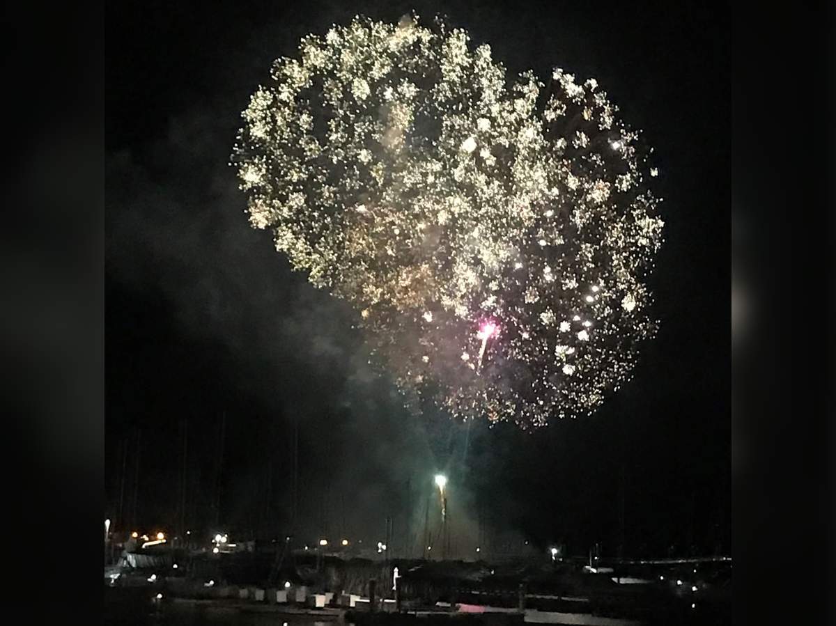 File photo of fireworks in Kelowna, B.C.