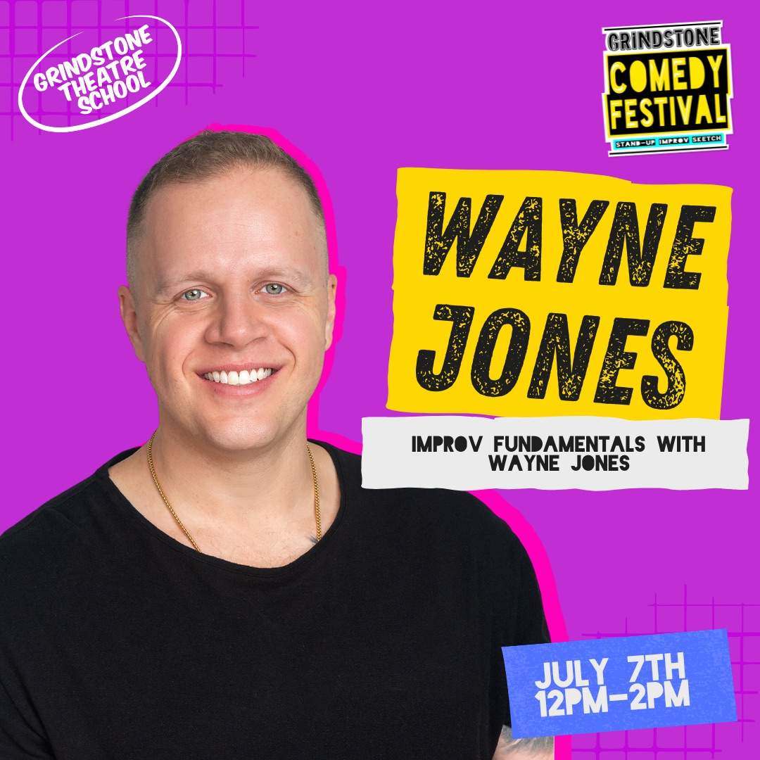 IMPROV FUNDAMENTALS WORKSHOP WITH WAYNE JONES - image