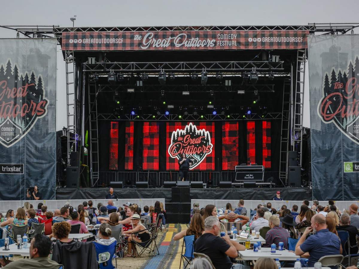 Photo of the Great Outdoors Comedy Festival in Edmonton, Alberta on June 26, 2024