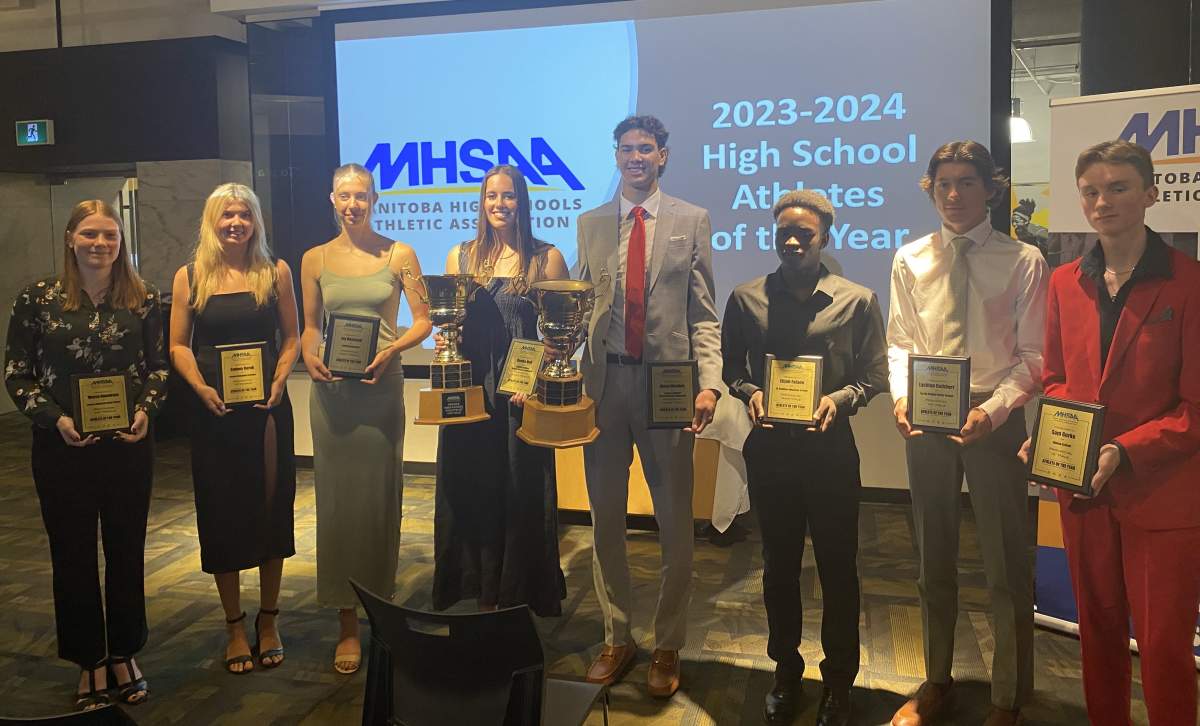 Recipients of MHSAA Athlete of the Year Awards for 2023-24.