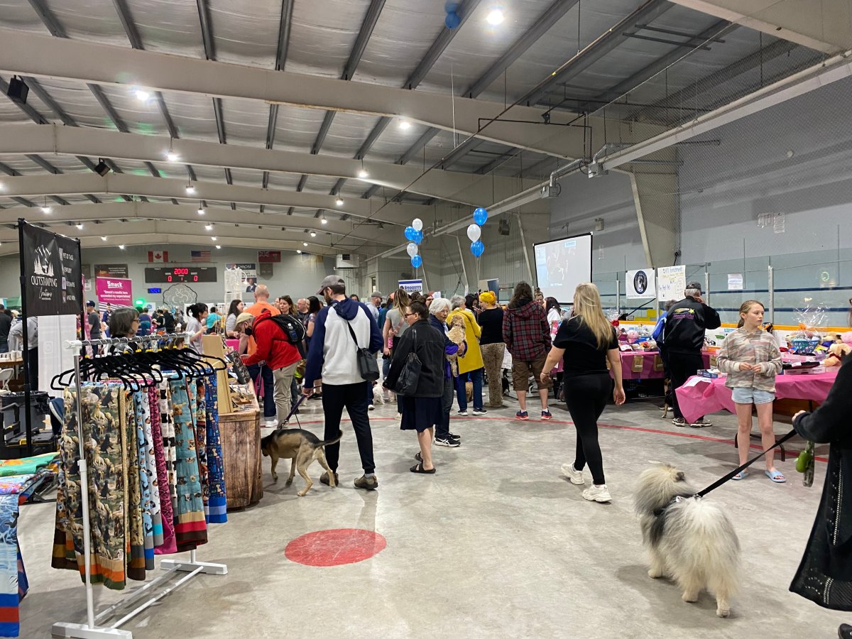 People and their pets attend the Manitoba Pet Expo.