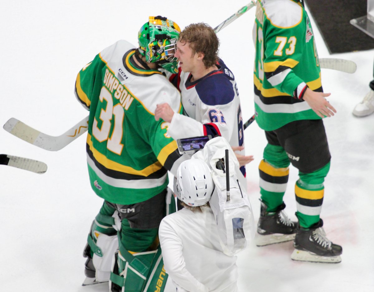 Last minute goal helps the Saginaw Spirit edge the London Knights 4-3 and  win the 2024 Memorial Cup | Globalnews.ca