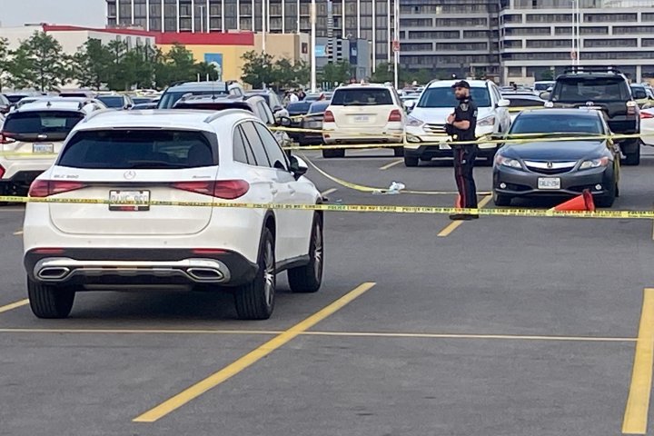 Woman shot, killed in Vaughan Mills mall parking lot had her vehicle stolen: police