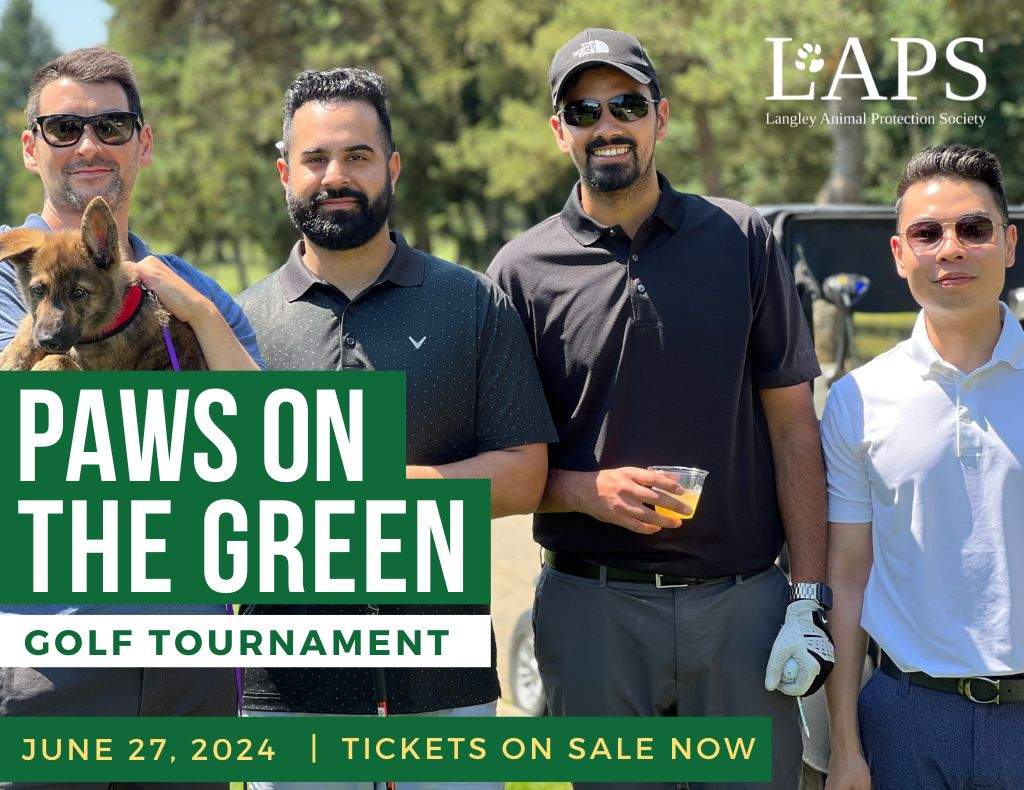 Langley Animal Protection Society - Paws on the Green Golf Tournament