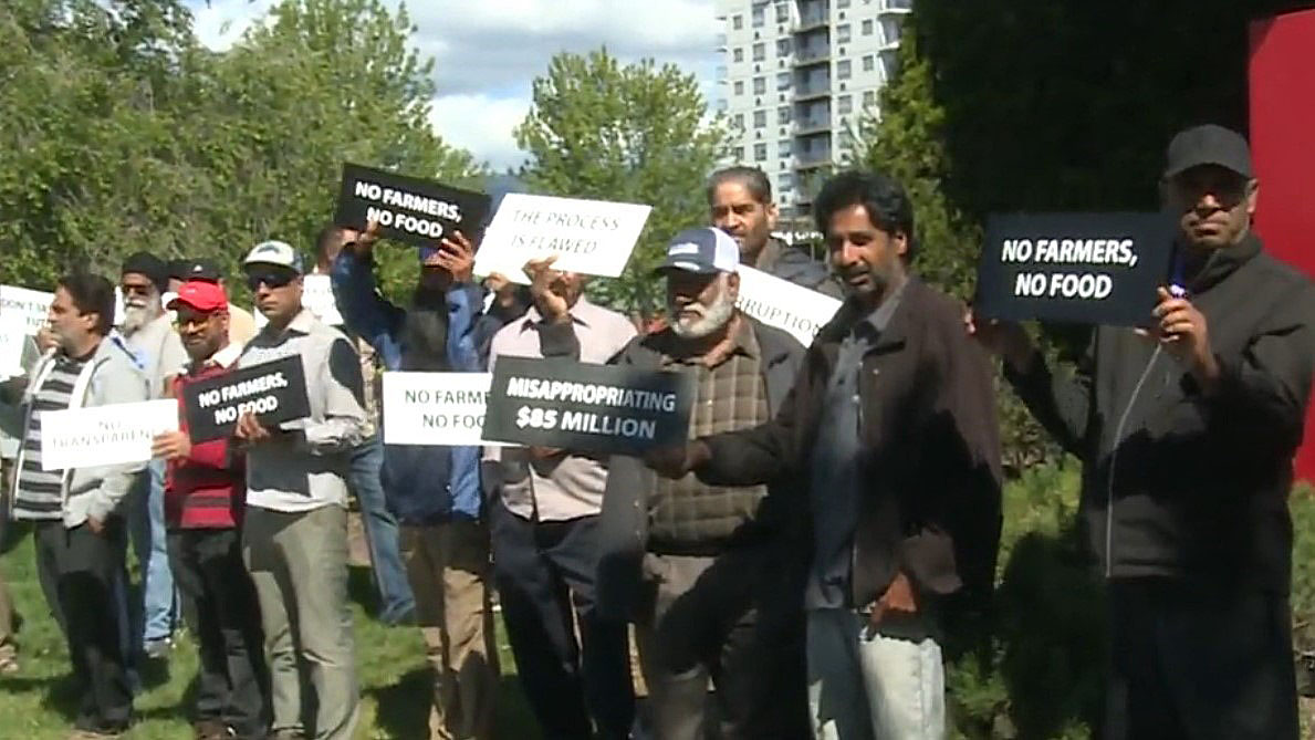 Още един ден още един протест от разочаровани овощари в