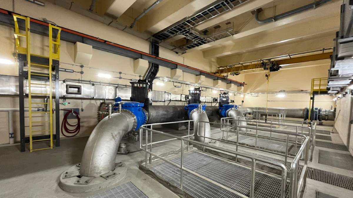 A new lift station was completed in Saskatoon to help divert wastewater to the city’s wastewater treatment plant.