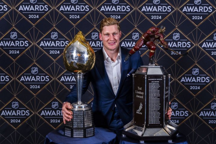 Colorado Avalanche’s Nathan MacKinnon wins Hart Trophy as NHL’s most valuable player
