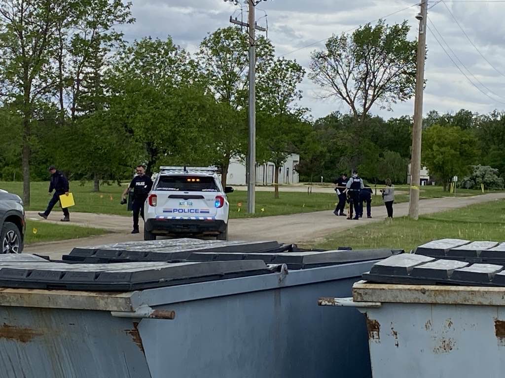 Police on-scene in Otterburne, Man.