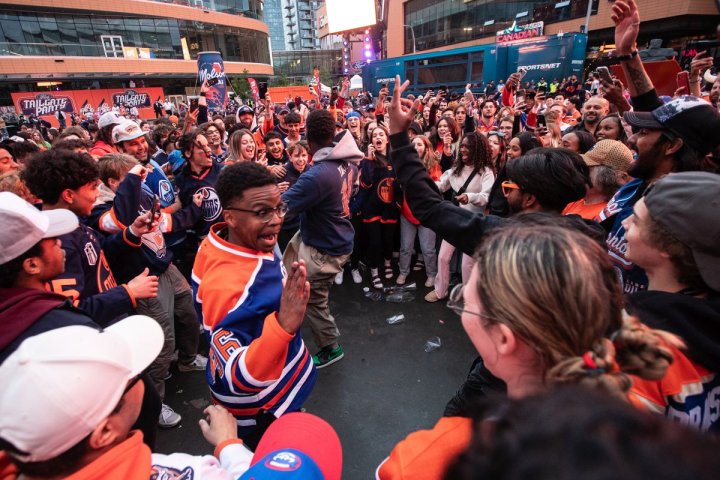 IN PHOTOS: Oilers fans’ confidence swelling as team drags Stanley Cup Final back to Edmonton