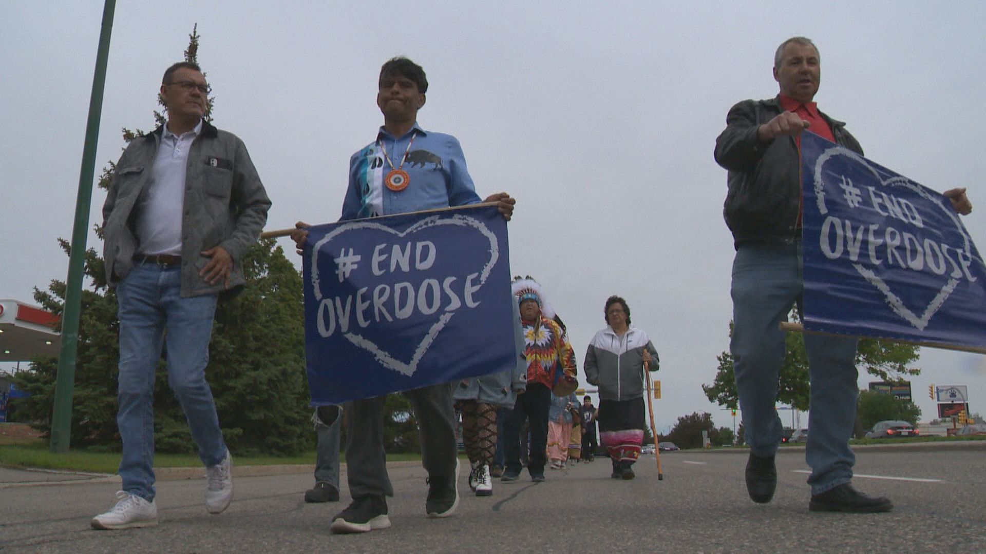 After 300 km, drug overdose awareness walk comes to an end in Regina