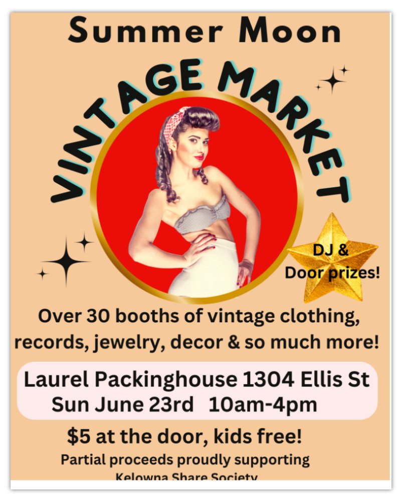 Summer Moon vintage market - image