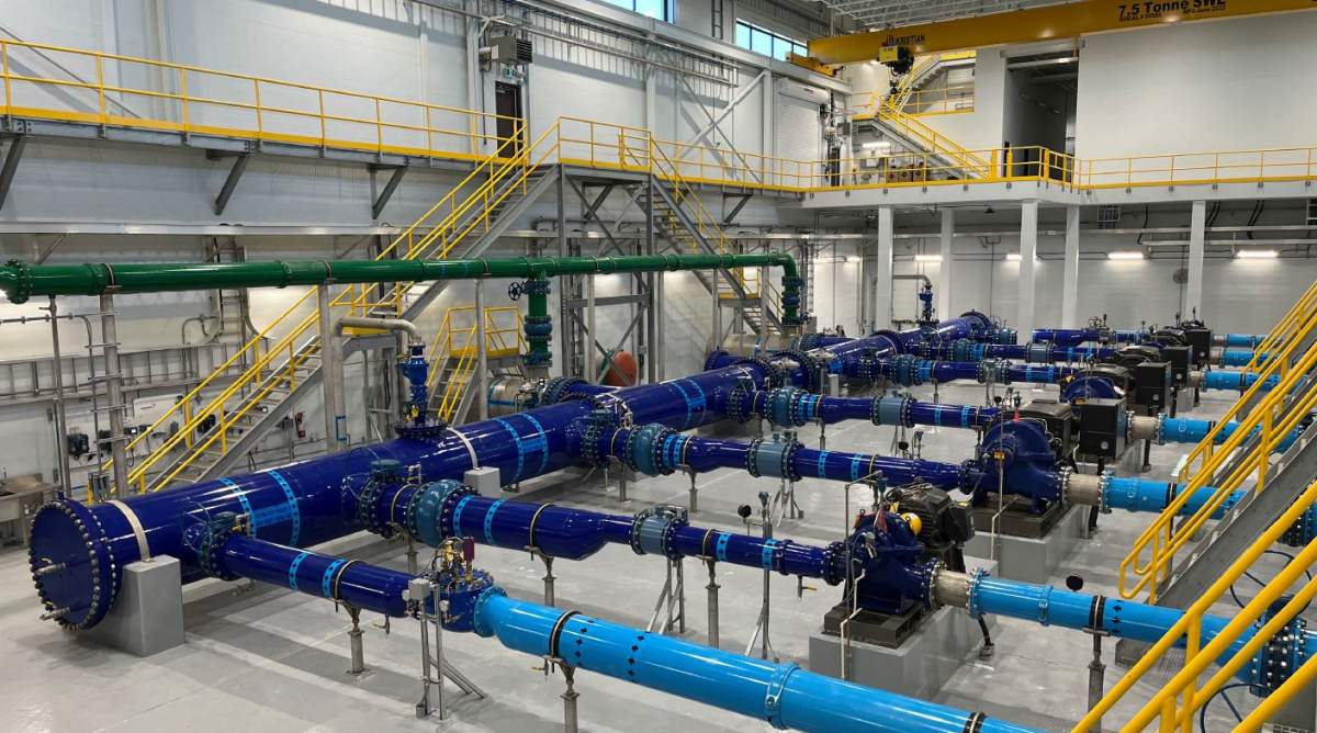 The city of Saskatoon is celebrating the completion of the McOrmond Drive Reservoir and Pump Station.