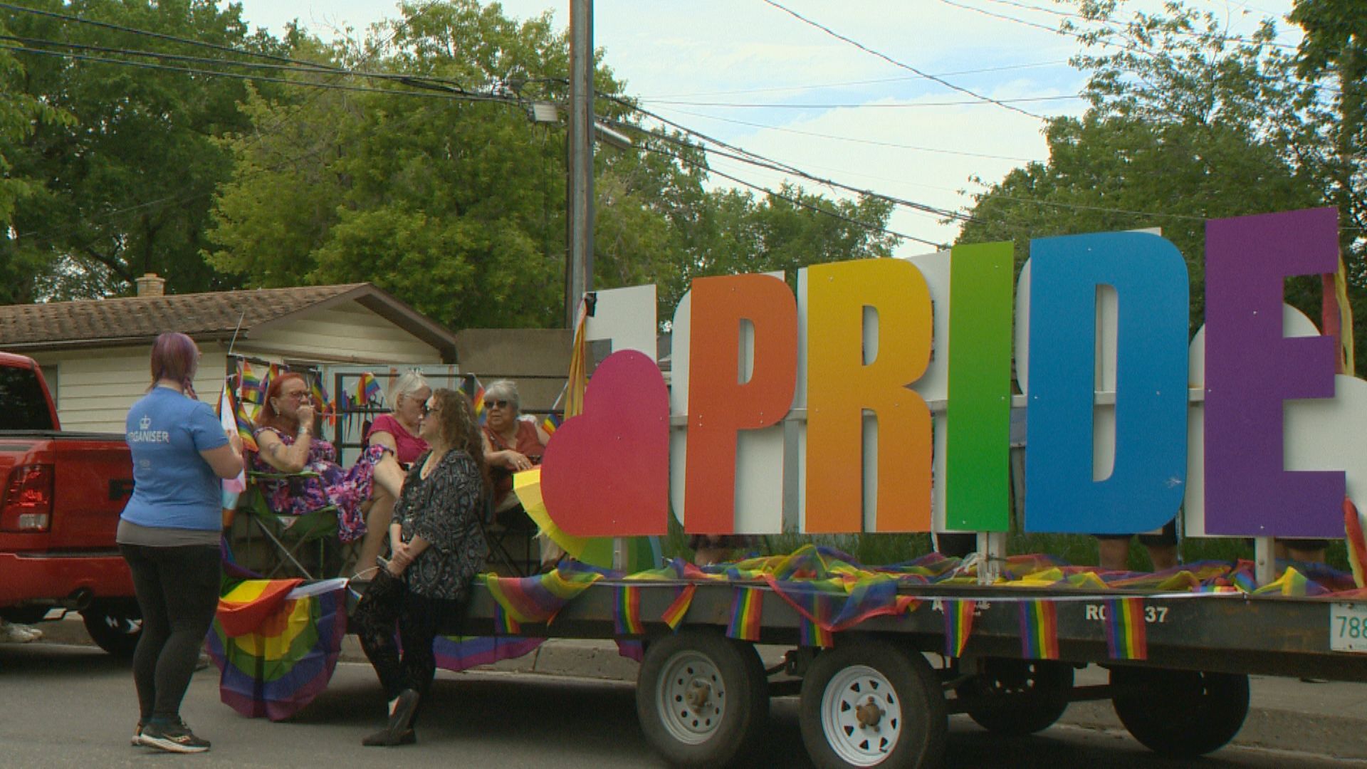 City streets in Regina filled with rainbows to celebrate Queen City Pride parade