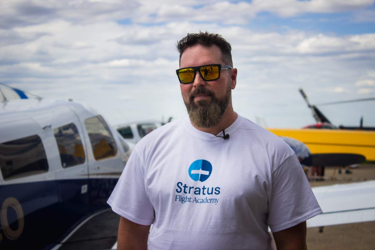 James Topinka is the General Manager at the Regina Flying Club.