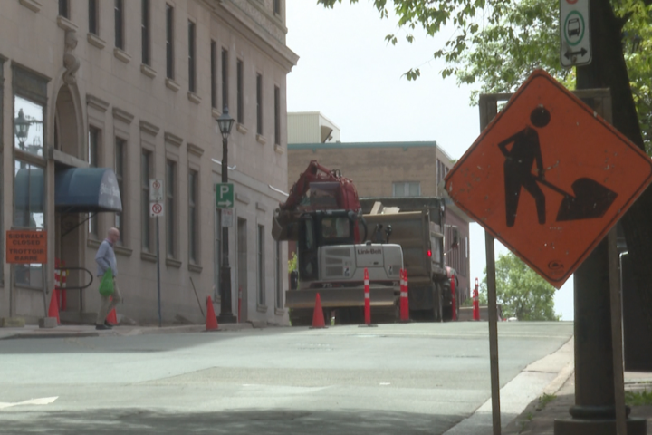 Charlotte Street construction begins in uptown Saint John. How traffic could be impacted
