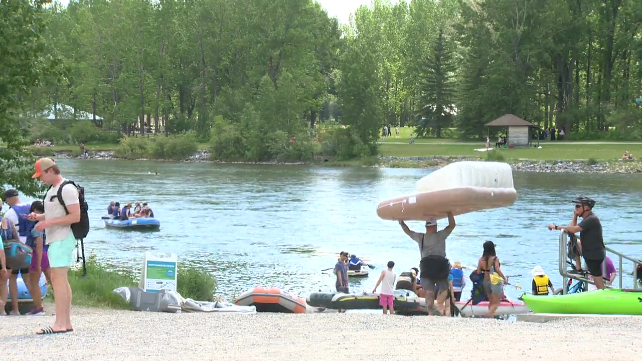 Big crowds expected along Bow River for long weekend; city upping patrols