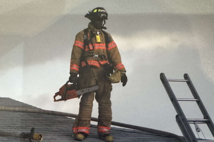 Troy Alexander took the leap from tackling players to tackling fires – and he says the two aren’t so different.