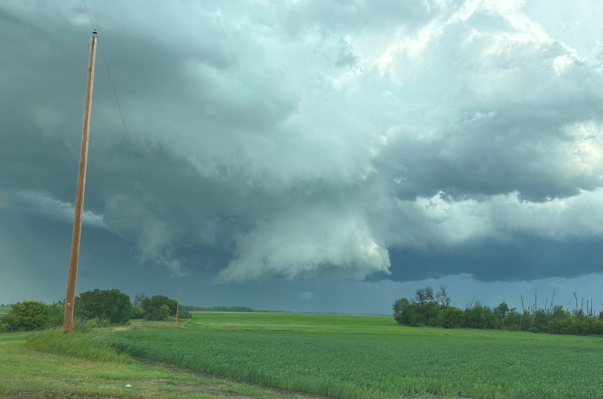 In Photos Funnel clouds and stormy skies seen across Saskatchewan