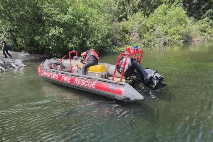 1 in critical condition after water rescue on Vancouver Island