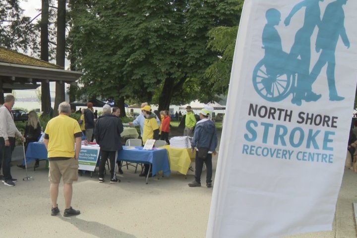 Fundraiser walk for stroke survivors held in West Vancouver