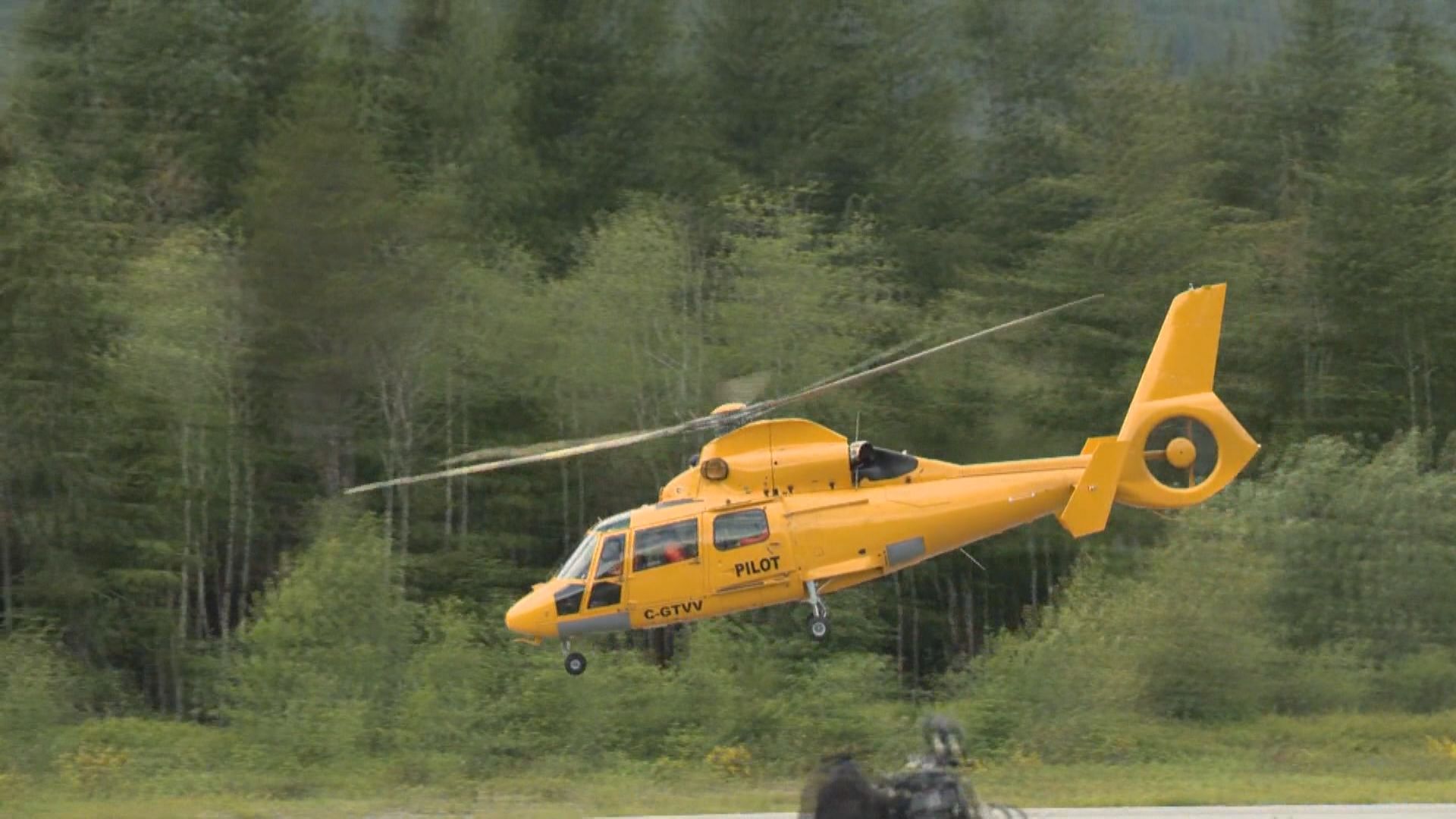 Helicopters, dogs, drones continue search for missing climbers near Squamish