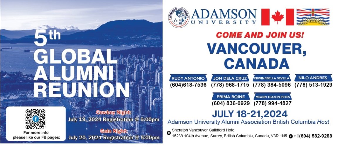 Adamson University (Philippines) 5th Global Alumni Reunion - image