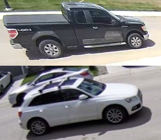 Airdrie RCMP издирва две превозни средства във връзка със стрелба