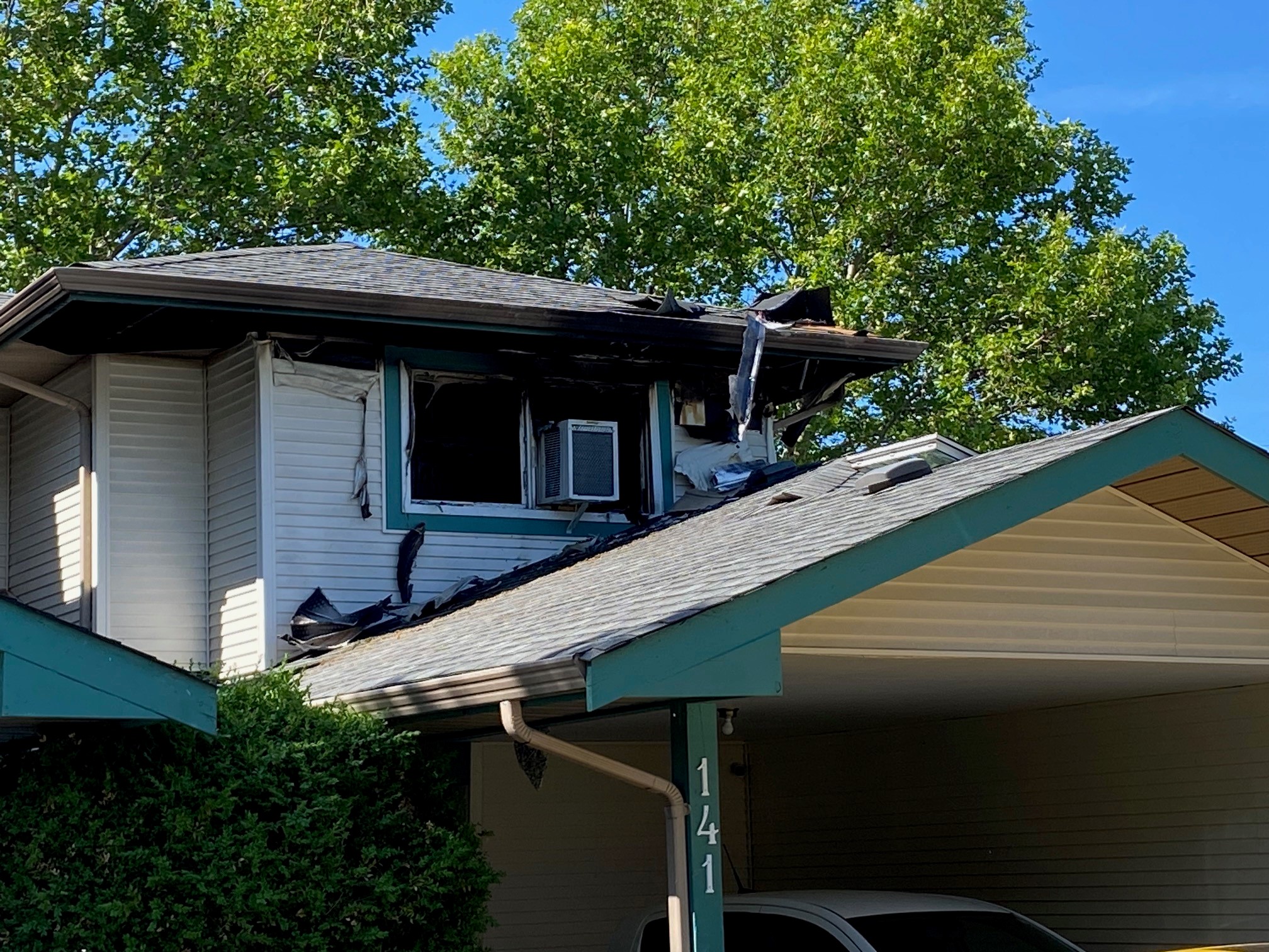 Дом в Келоуна Британска Колумбия беше повреден в сряда от