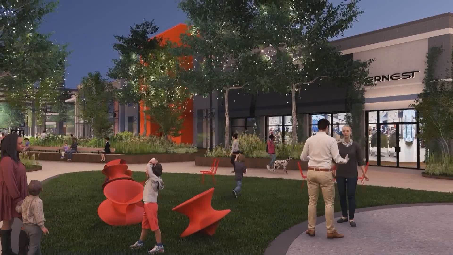 Секция от популярния търговски център Dix30 ще получи нов зелен