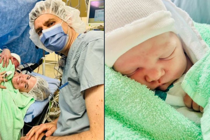B.C. Premier David Eby welcomes ‘happy and healthy’ third child