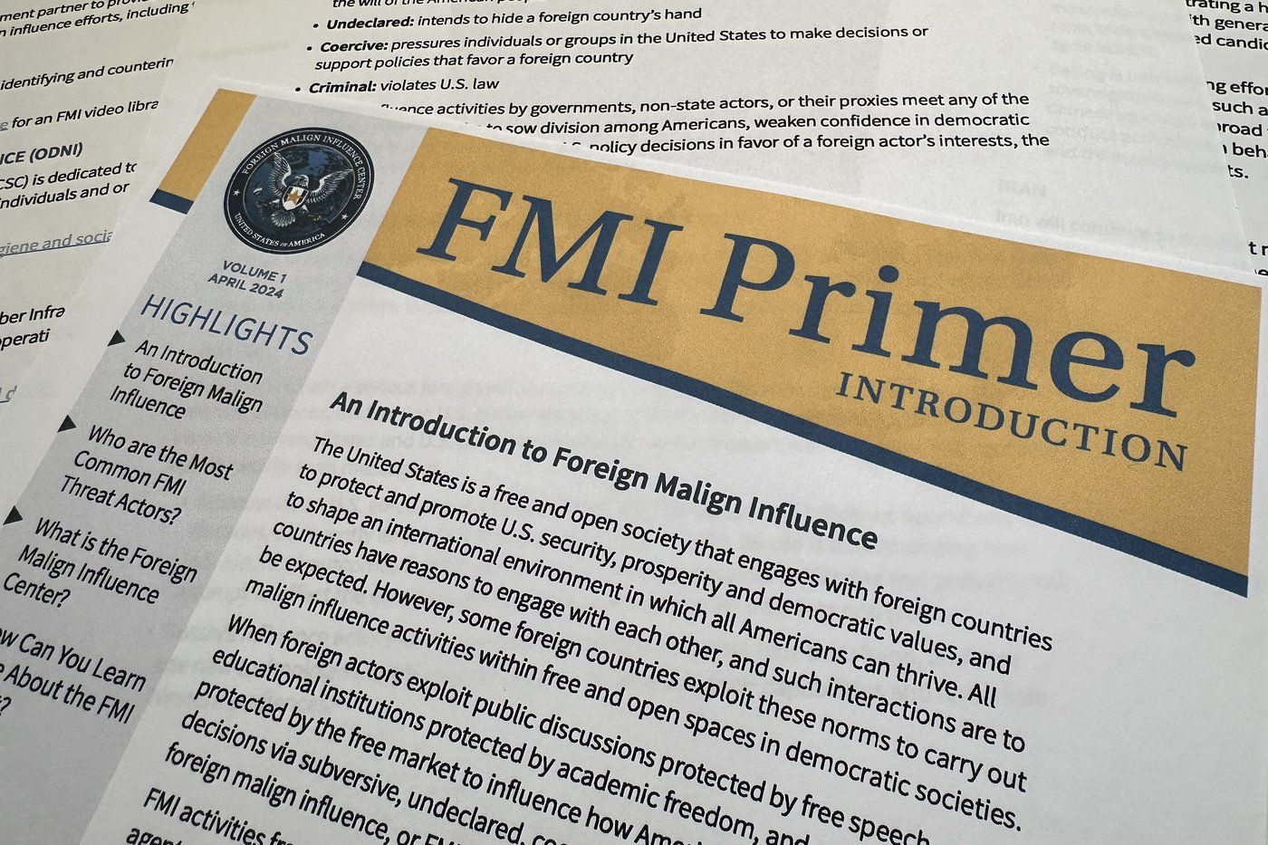 САЩ длъжностни лица които проследяват кампании за дезинформация казват че