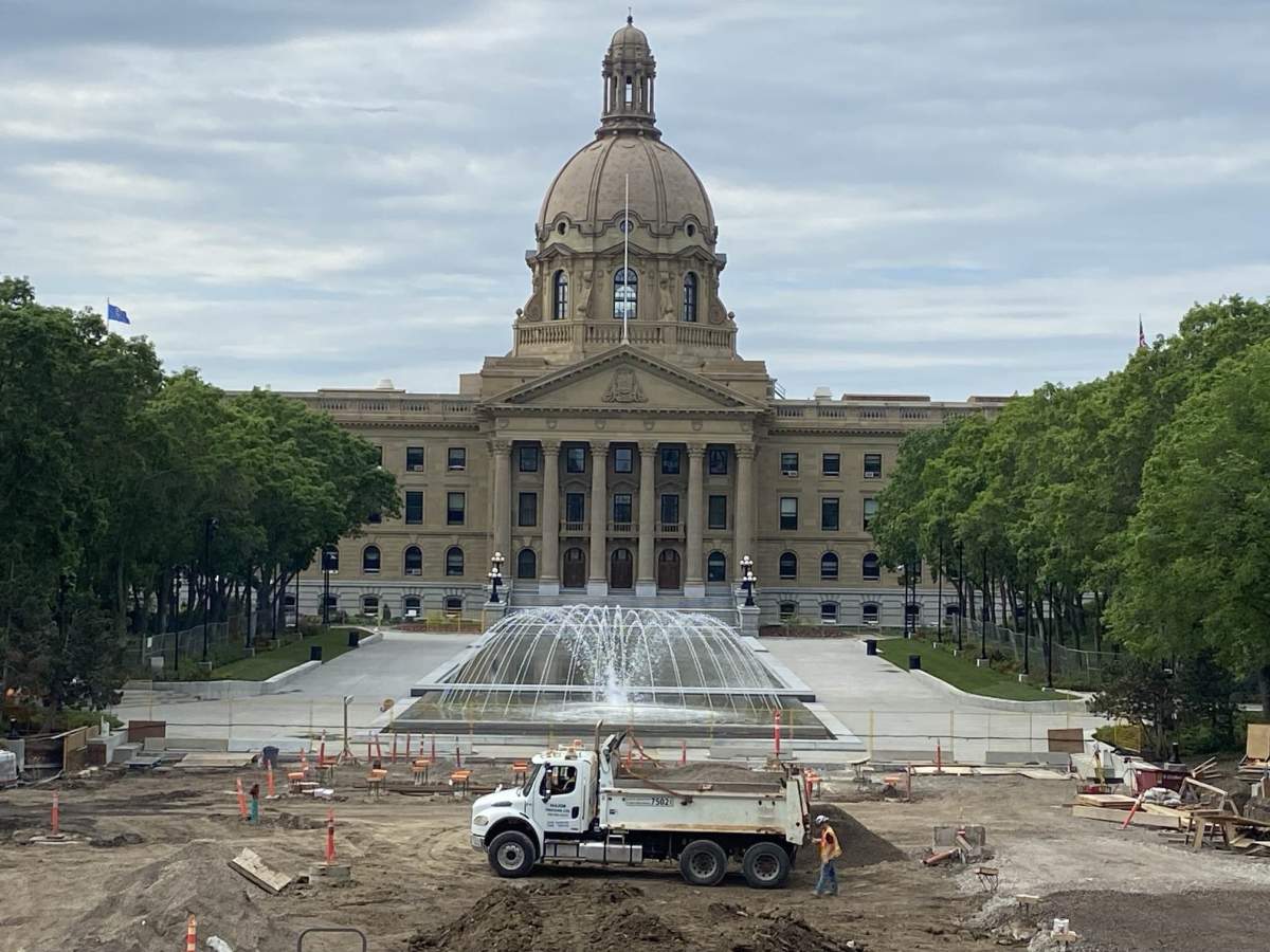 The Alberta legislature grounds on June 26th, 2024