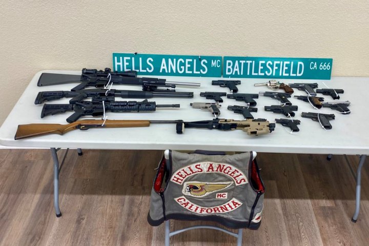 Entire chapter of Hells Angels arrested in California gang probe