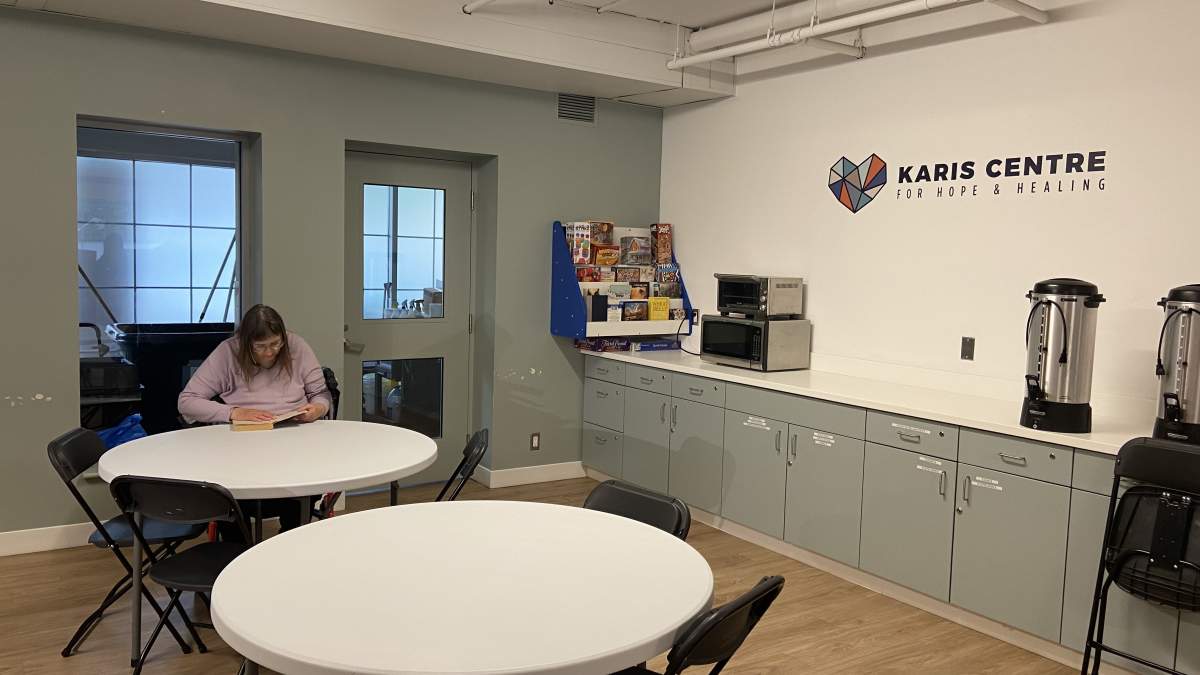 The Hope Mission Karis Centre is a 24/7 emergency shelter designated for women.